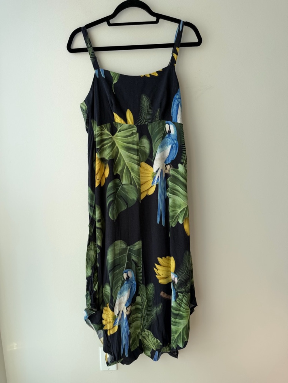 Farm Rio Parrot Banana Print Romper